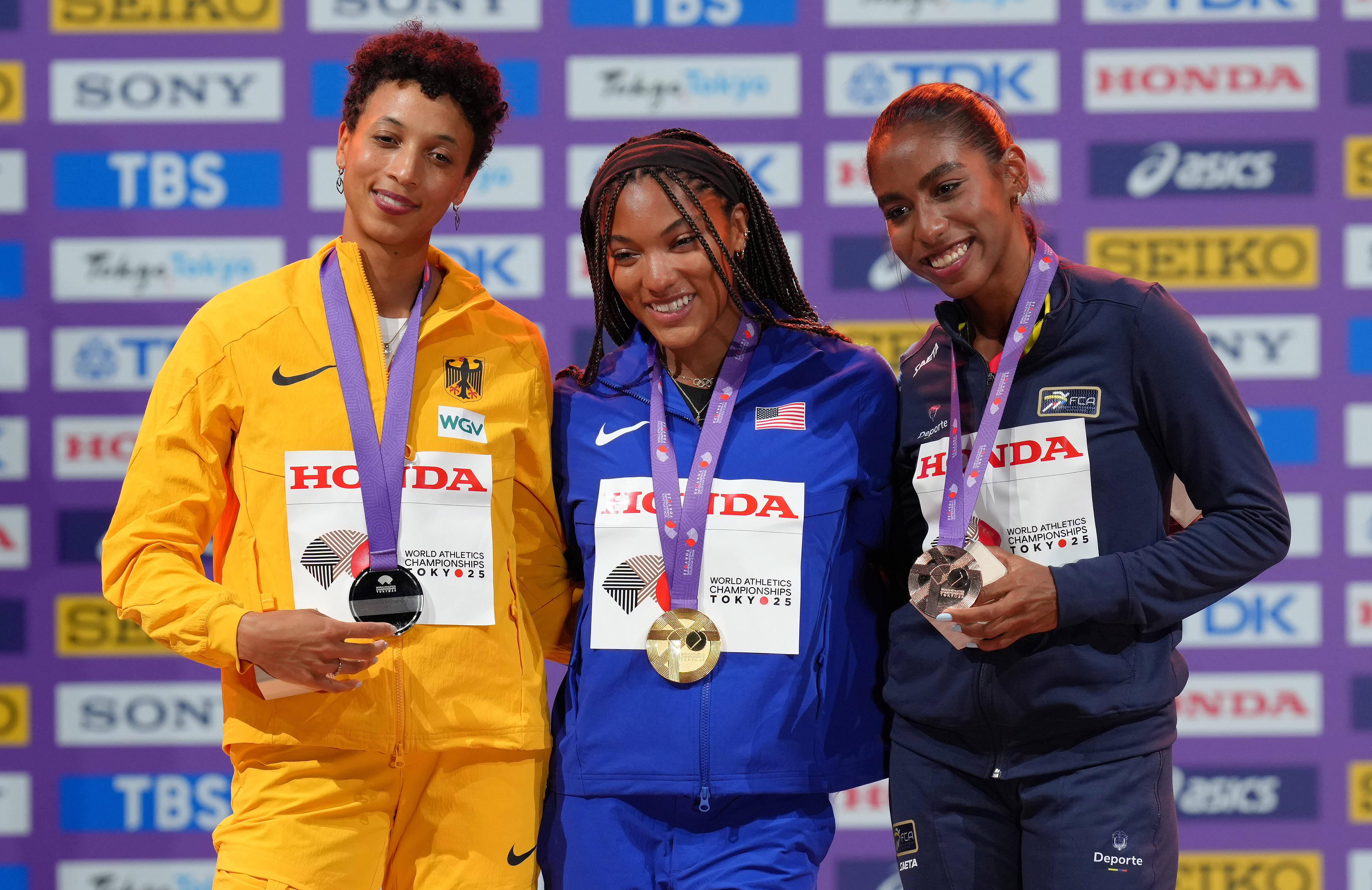 德国女子田径队凭借实力夺冠