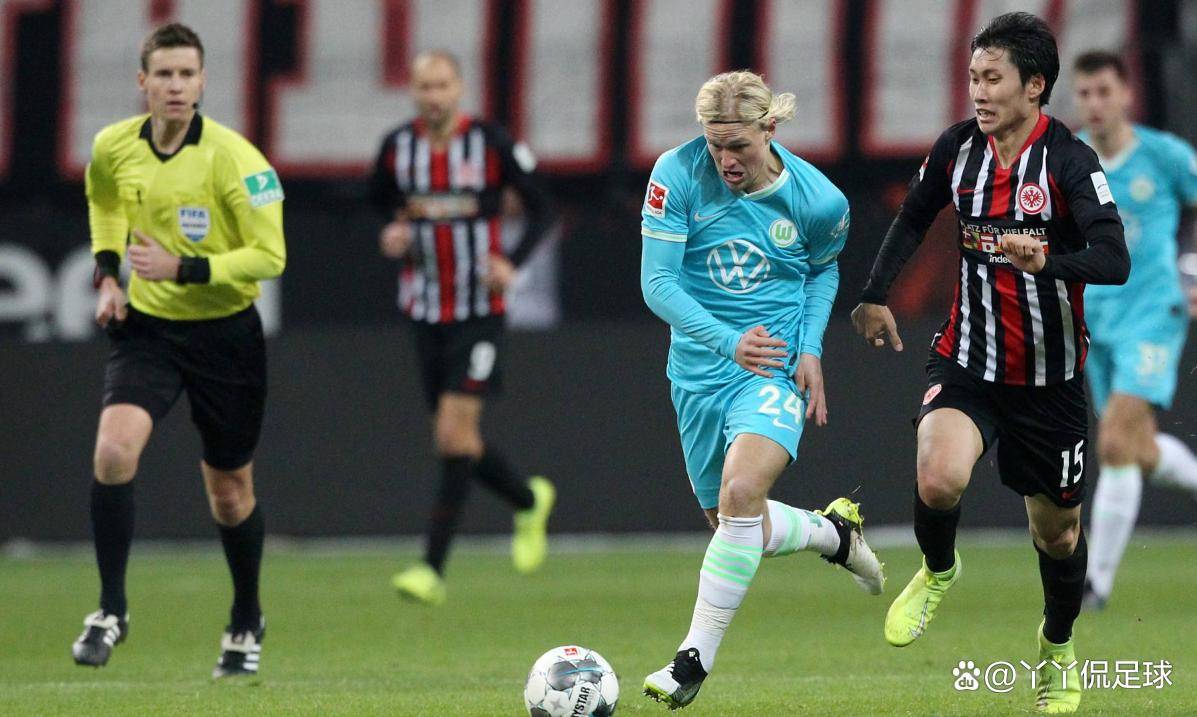 沃尔夫斯堡与法兰克福激战无分胜负，战平结束的简单介绍